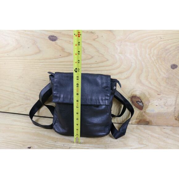 American Leather Co Backpack Black Leather Liberty Bag - Picture 10 of 12